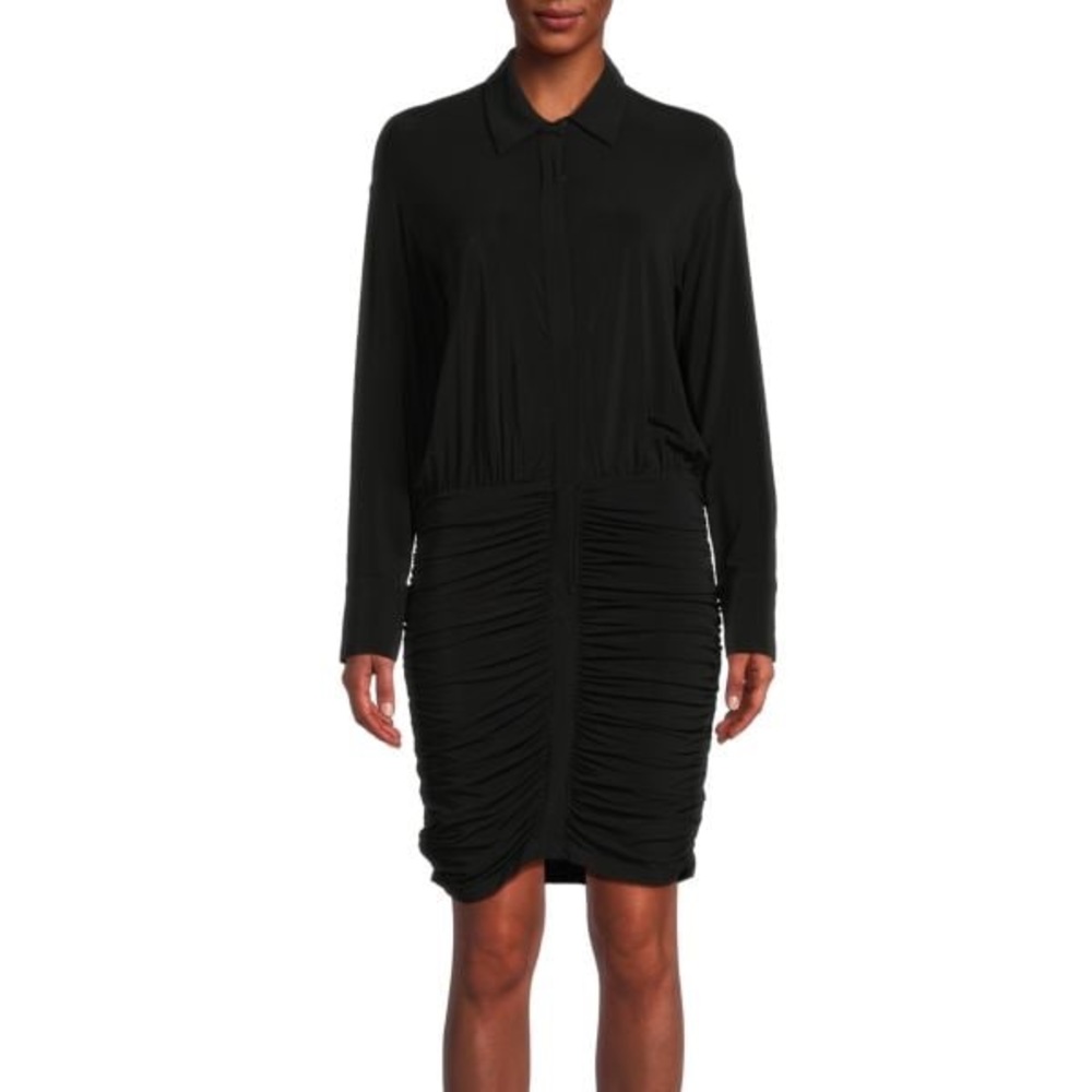 Chic Black Long Sleeve Dress